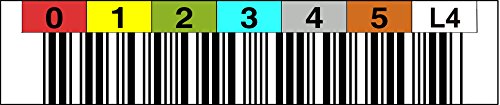 LTO 4 Label horizontal Nummernkreis wählbar von Astar
