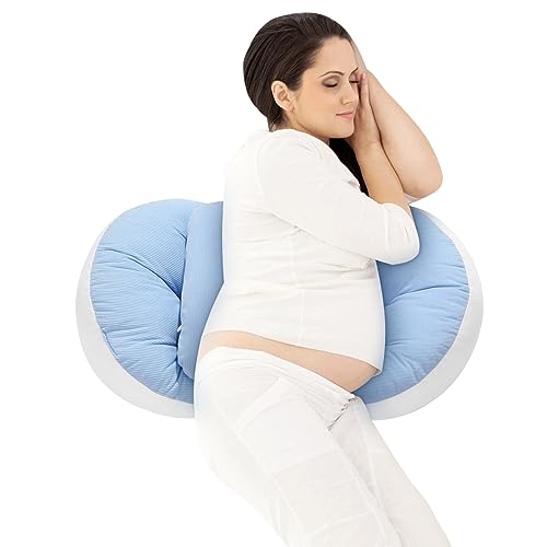 Astarama Schwangerschaftskissen, Stillkissen Seitenschläferkissen, Unterstützung Taille Schlafkissen Rücken Taille Unterstützung Kissen, Waschbare Abdeckung, Beste Schwangere Mutter Geschenk von Astarama