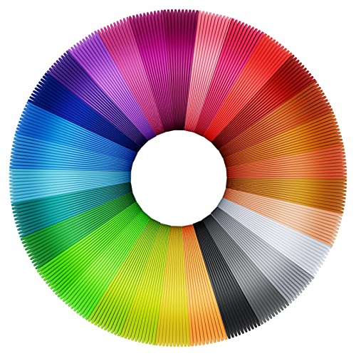 ASTARON 3D Stift Filament 1.75 PLA 30 Farben, 16,4 Ft pro Farbe Insgesamt 492 Ft 3D Printer Filament 1,75 mm PLA 3d Druckmaterialien Set ASTARON 3D Stift Filament 1.75 PLA 30 Farben, 16,4 Ft pro Farbe Insgesamt 492 Ft 3D Printer Filament 1,75 mm PLA 3d Druckmaterialien Set von ASTARON