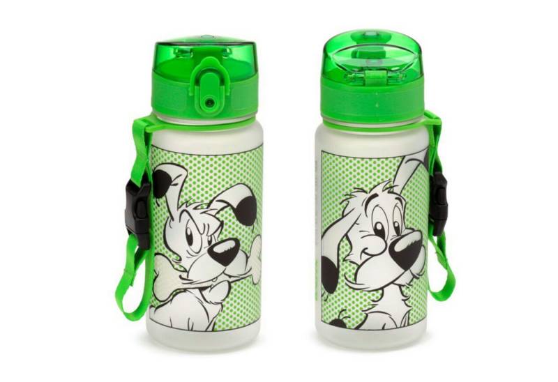 Asterix Trinkflasche Asterix u Obelix Idefeix der Hund Wasserflasche Flasche Gurt 350 ml von Asterix