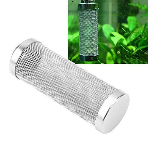 Astibym Ansaugsieb Filter, Edelstahl Aquarium Filter Guard Robuster Aquarium Mesh Filter Aquarium Filter für Aquarium(Großer 16mm Innendurchmesser) von Astibym