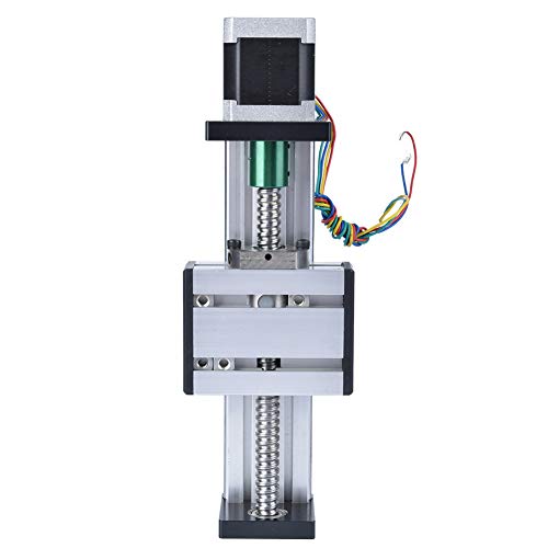 Astibym Linearführungstisch Schiebetisch Einzelschaft 200mm Hub Kugelumlaufspindel mit 42 Motor für DIY 3D Drucker für 3D Drucker(Screw 1610 Effective Range 200mm) von Astibym