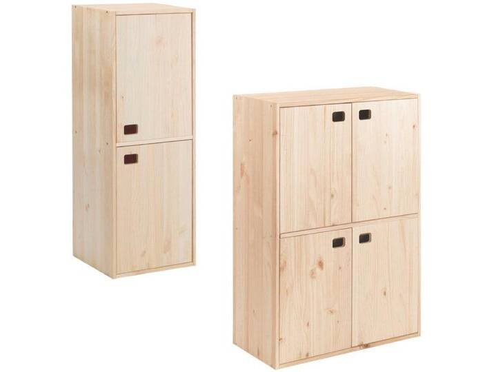 Astigarraga Kit Line Kommode Kommode Massiv - Dinamic, Schrank mit 2 oder 4 Türen, Highboard Kiefer von Astigarraga-Kit-Line