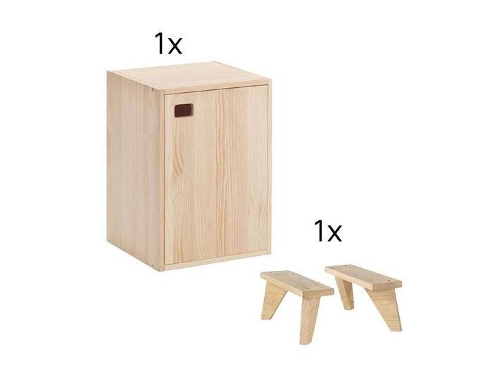 Astigarraga Kit Line Nachtschrank Dinamic Regal-Set Nachttisch von Astigarraga-Kit-Line