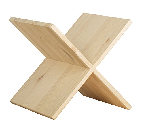 Astigarraga Kit Line Aspa Zubehör für modulares Regal mit dynamischen Würfeln, Massivholz Kiefer Astigarraga Kit Line Aspa Zubehör für modulares Regal mit dynamischen Würfeln, Massivholz Kiefer von Astigarraga