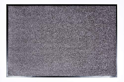 ASTRA hochwertiger Schmutzfangmatte – waschbarer Fußabstreifer – robust – langlebige Fußabtreter – für den Indoorbereich – grau – 60 x 180 cm von Astra