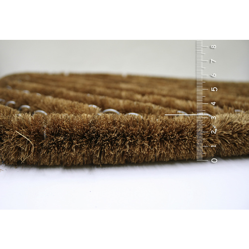 Astra Fußmatte »Coco Brush«, Höhe: 3,2 cm, Antibakteriell, Kokos - beige von Astra