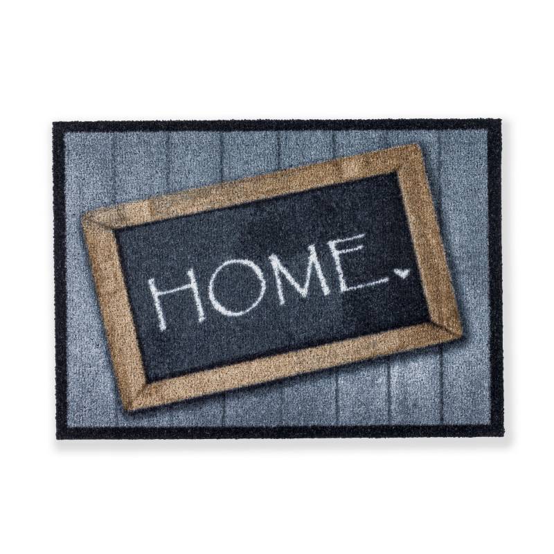 Astra Sauberlaufmatte 'Deco Brush' 50 x 70 cm Home schwarz von Astra