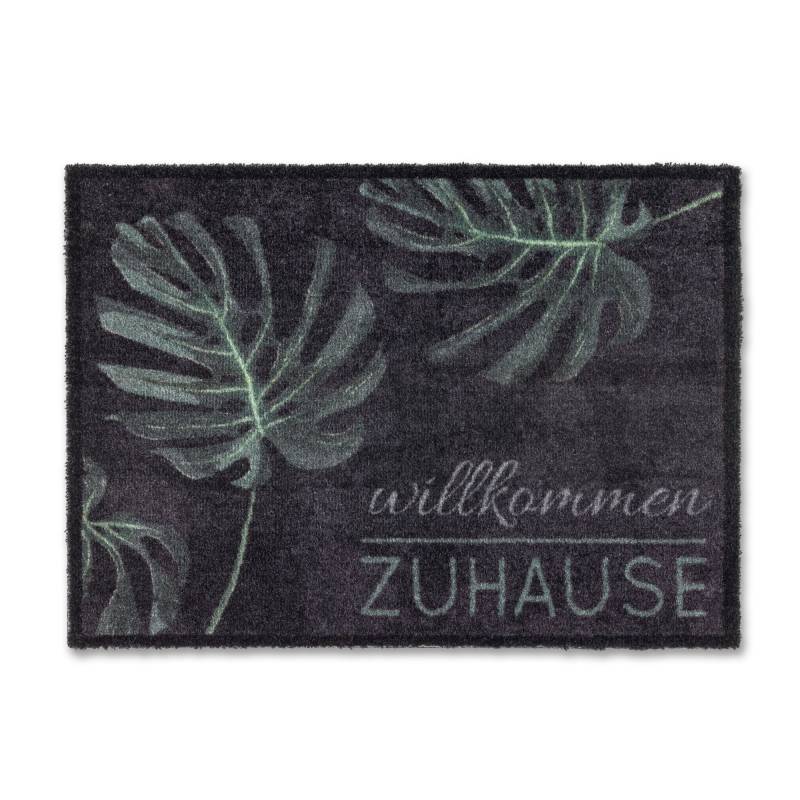 Astra Sauberlaufmatte 'Felicido Monstera Zuhause' 50 x 70 cm von Astra