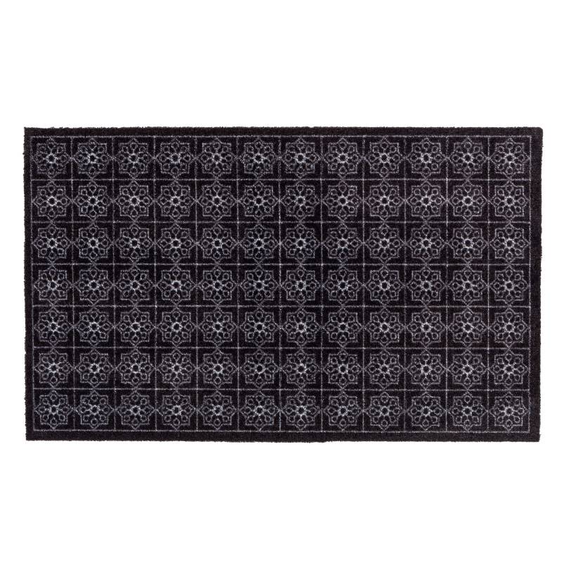 Astra Sauberlaufmatte 'Miabella' 50 x 70 cm Fliesen grau von Astra