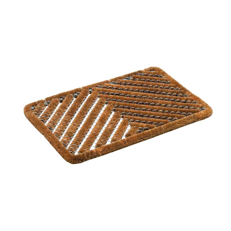 Astra Schmutzfangmatte 'Coco Brush' naturfarben 40 x 60 cm von Astra