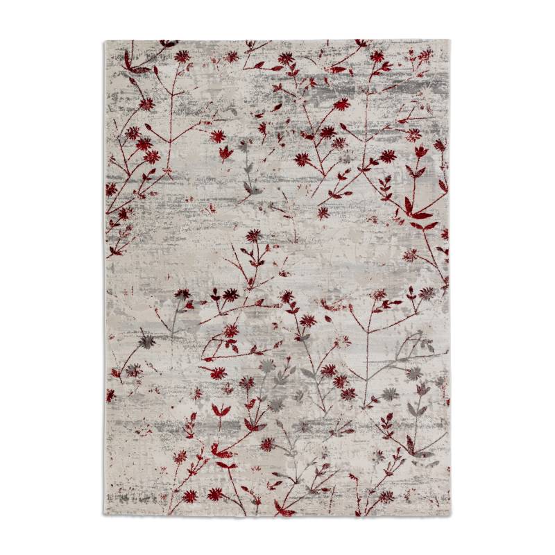 Astra Teppich 'Antea' Blumen rot 160 x 230 cm von Astra