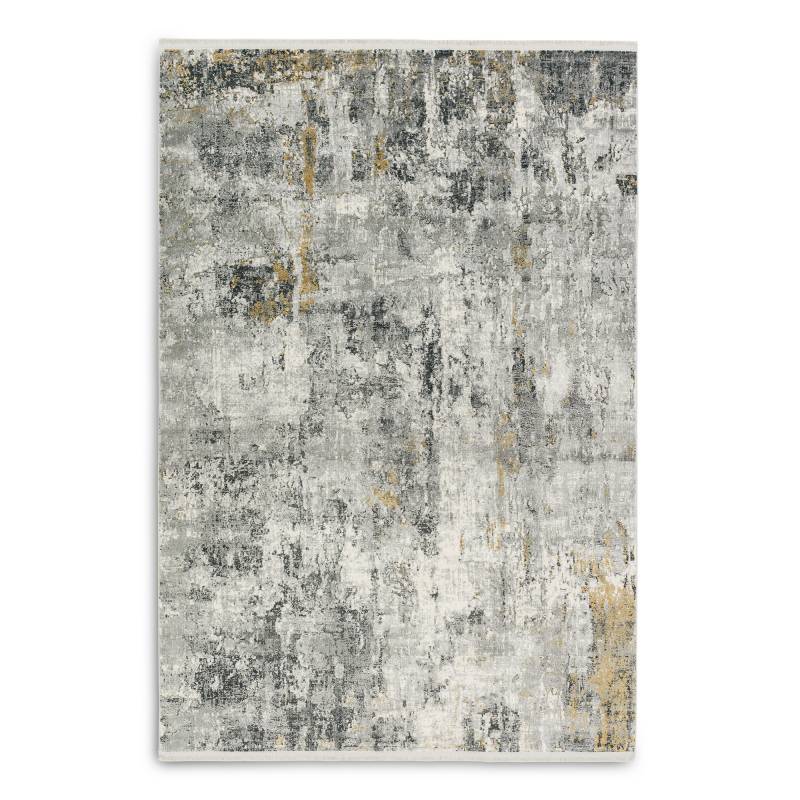Astra Teppich 'Positano' anthrazit/creme 80 x 150 cm von Astra
