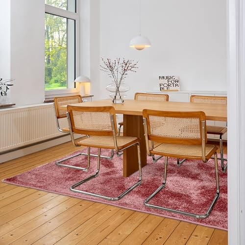 Hochwertiger Teppich Wohnzimmer, Schlafzimmer - Kuscheliger Kurzflorteppich weich - Einfarbiges Flachgewebe für Innen - Teppich Altrosa, 160 x 230 cm Hochwertiger Teppich Wohnzimmer, Schlafzimmer - Kuscheliger Kurzflorteppich weich - Einfarbiges Flachgewebe für Innen - Teppich Altrosa, 160 x 230 cm von Astra