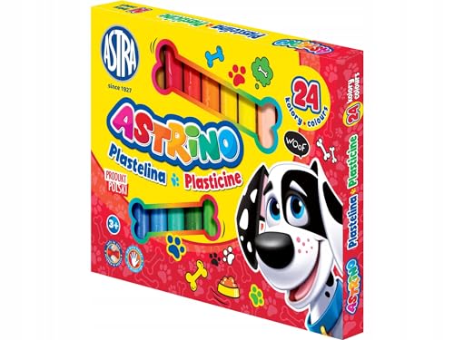 PLASTELINA 24 Farben ASTRINO ASTRA von Astra