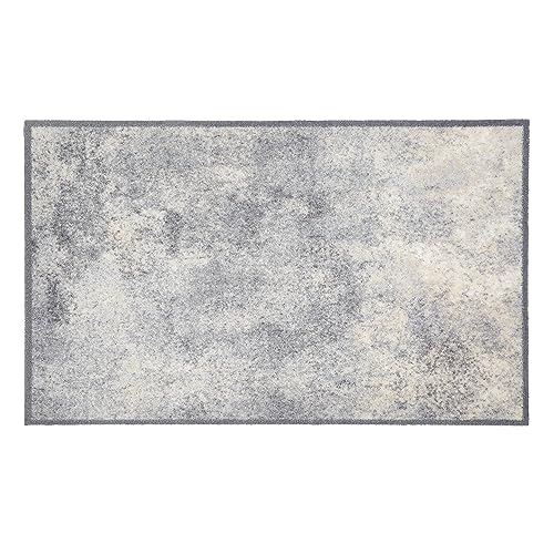 Rutschfester Teppich Wohnzimmer - Miabella Fußmatte innen - Küche Läufer Flur Schmutzfangmatte - Sauberlauf waschbar 66x110cm Sweet Home Kranz von Astra