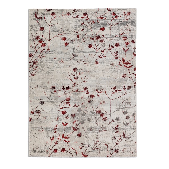 Teppich, 'Antea' rot, 133x190cm von Astra