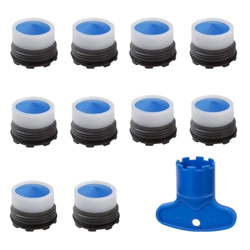 AstraGlam 10erpack Perlatoren Für Wasserhähne, Perlator Wasserhahn Sieb Wasserhahn Filter Strahlregler Passend Für Die Meisten Wasserhähne (M16.5) von AstraGlam