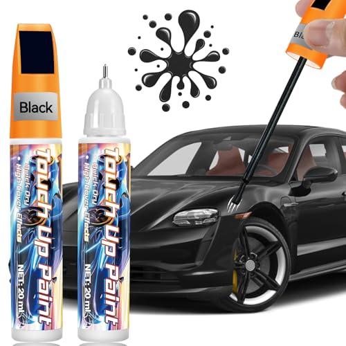 AstraVox Kratzer entferner auto 2 Stück, 20 Ml Autolack kratzer entferner, 2-In-1 Auto kratzer entferner Zum Reparieren Von Karosserie-Kratzern An Autos, Fahrrädern (Schwarz) von AstraVox