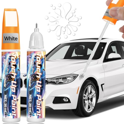 AstraVox Kratzer entferner auto 2 Stück, 20 Ml Autolack kratzer entferner, 2-In-1 Auto kratzer entferner Zum Reparieren Von Karosserie-Kratzern An Autos, Fahrrädern (Weiß) von AstraVox