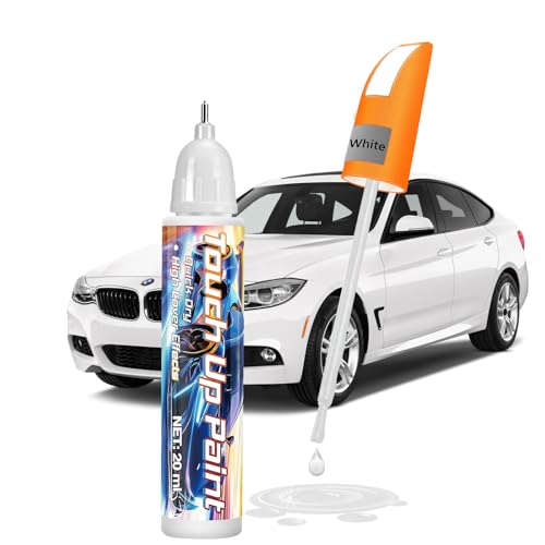 AstraVox Lackstift Auto, 20ml Kratzer Entferner Auto, 2-In-1 Design, Effektiv Zum Ausbessern Von Kratzern, Geeignet Für Autos, Fahrräder Und Motorräder, Einfach Zu Verwenden von AstraVox
