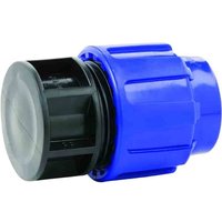 PE Rohr Verschraubung, Rohr Endkappe 32mm, Klemmverschraubung von Astral