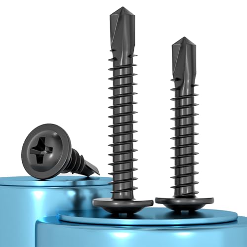 60 Stück Selbstschneidende Schrauben Metall M4 (M4,2x50 mm) von Astrevo