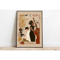 Poster „Die Musiker" - A3-Format Klarsichtversion von AstridCornet