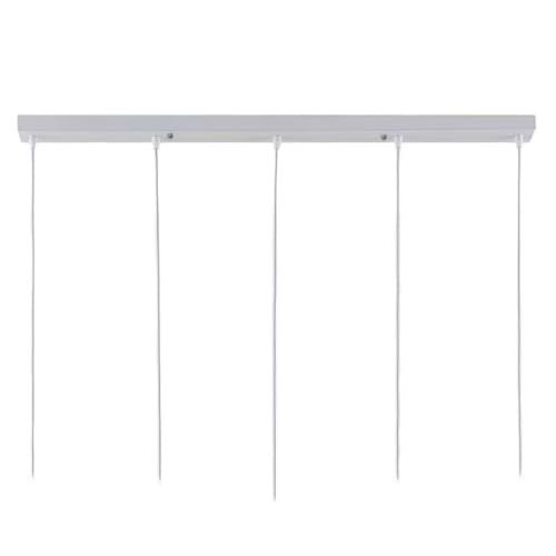 5 Loch Baldachin Lampen Weiß, Lang 100cm Deckenbaldachin, Metall Lampenabdeckung, Kabelabdeckung Deckenrosette Decke Lampenschirm, Deckendose Lampenbaldachin Kit für Hängeleuchte Deckenleuchte 5 Loch Baldachin Lampen Weiß, Lang 100cm Deckenbaldachin, Metall Lampenabdeckung, Kabelabdeckung Deckenrosette Decke Lampenschirm, Deckendose Lampenbaldachin Kit für Hängeleuchte Deckenleuchte von AstrizLamp