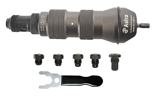 Astro Pneumatic Tool ADR14 XL Blindnieten-Adapter-Set, 6,35 mm Kapazität von Astro Pneumatic Tool