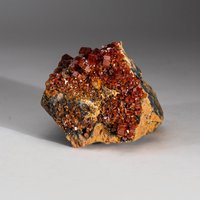 Vanadinit Kristall Traube Auf Matrix Aus Mibladen, Atlasgebirge, Provinz Khönifra, Marokko - Vc-73 von AstroGalleryOfGems