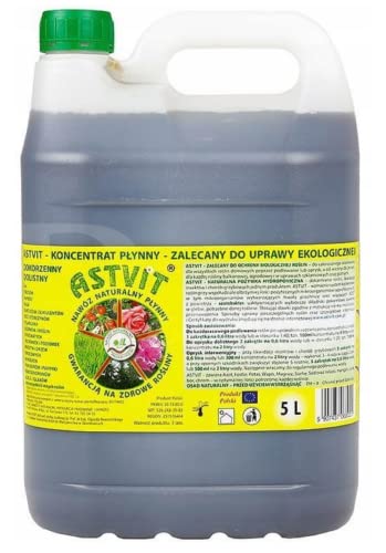 Flüssigdünger Universal Organischer für Gemüse Blumen BIO Gartendünger 5L von Astvit