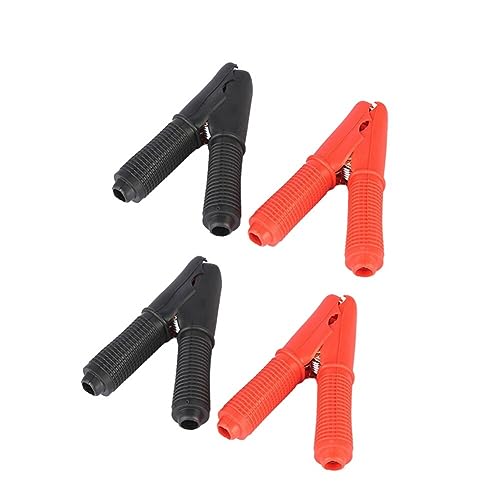 250 V/100 A Auto Batterie Clip, Asudaro 4 Stück Auto Batterie Lade Clip Strom Klemmen Robuste Alligator Batterie Klemmen Aus Kupfer Batterie Überbrückungs Kabel Klemmen Batterie Starthilfekabel Zange von Asudaro