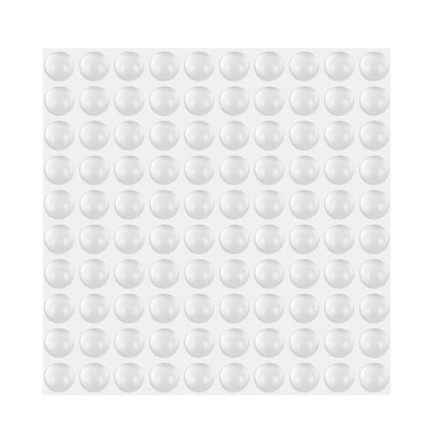 Asudaro Anti-Collision Pad Pellets, 100 Stück 10 * 5mm Gummipuffer Elastikpuffer Möbelpuffer Gummipuffer Selbstklebend Selbstklebendes Stoßstangenpolster Transparente Türstopper Asudaro Anti-Collision Pad Pellets, 100 Stück 10 * 5mm Gummipuffer Elastikpuffer Möbelpuffer Gummipuffer Selbstklebend Selbstklebendes Stoßstangenpolster Transparente Türstopper von Asudaro