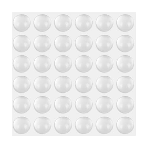 Asudaro Anti-Collision Pad Pellets, 36 Stück 16 * 8mm Gummipuffer Elastikpuffer Möbelpuffer Gummipuffer Selbstklebend Selbstklebendes Stoßstangenpolster Transparente Türstopper Asudaro Anti-Collision Pad Pellets, 36 Stück 16 * 8mm Gummipuffer Elastikpuffer Möbelpuffer Gummipuffer Selbstklebend Selbstklebendes Stoßstangenpolster Transparente Türstopper von Asudaro
