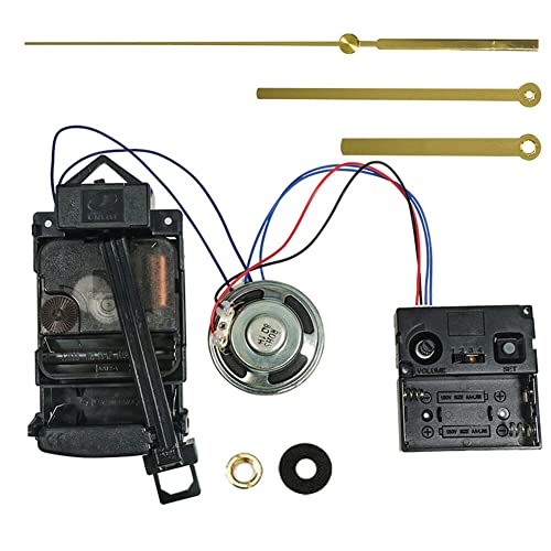 Asudaro Quarz-Pendeluhrwerk Wand Quarz-Pendeluhrwerk Mechanismus Quarz Pendel Uhrwerk Set Langer Welle Spieldose Pendeluhrwerk DIY-Quarz-Uhrwerk Reparatur Teile Typ 12 von Asudaro