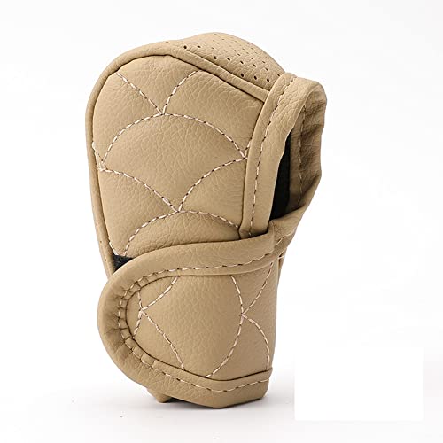 Asudaro Universal Auto Schaltknauf Abdeckung Leder Auto Schaltsack Abdeckung Anti-Rutsch Auto Schaltknauf Stiefel Car Gear Shift Abdeckung Auto Schaltknauf Schutz Auto Innenausstattung,Beige Asudaro Universal Auto Schaltknauf Abdeckung Leder Auto Schaltsack Abdeckung Anti-Rutsch Auto Schaltknauf Stiefel Car Gear Shift Abdeckung Auto Schaltknauf Schutz Auto Innenausstattung,Beige von Asudaro