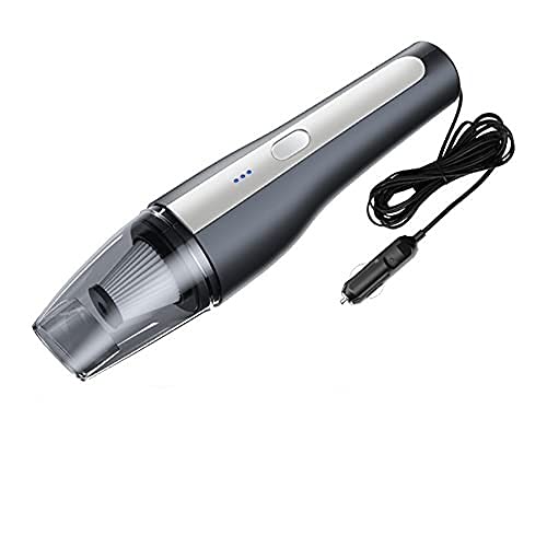 Asudaro Auto-Staubsauger, 8000pa Handstaubsauger Auto Staubsauger USB Wiederaufladbarer 120W Mini-Saugmotor Akku Handsauger Beutellos Tischstaubsauger für Tierhaare, Küche, Büro, Auto,Schwarz von Asudaro