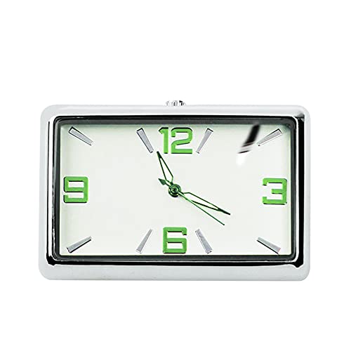 Auto Zeigeruhr, Asudaro Auto Armaturenbrett Uhr Universal Air Outlet Clock Quarzuhr Autouhr Dekoration für Auto, SUV und MPV Innendekoration,Leuchtend von Asudaro