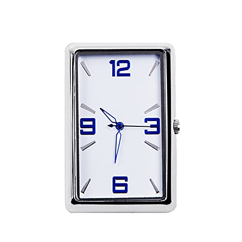 Auto Zeigeruhr, Asudaro Auto Armaturenbrett Uhr Universal Air Outlet Clock Quarzuhr Autouhr Dekoration für Auto, SUV und MPV Innendekoration,Vertikal von Asudaro