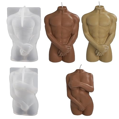 Körper Formen Kerze Form, Asudaro 2PCS 3D Kerzenform Silikonform Silikon Kerzen Formen Gießen 3D Kunst Menschlichen Körper Kerze Form Für Seife Kerzen Machen Handwerk Ornamente Weiß Körper Formen Kerze Form, Asudaro 2PCS 3D Kerzenform Silikonform Silikon Kerzen Formen Gießen 3D Kunst Menschlichen Körper Kerze Form Für Seife Kerzen Machen Handwerk Ornamente Weiß von Asudaro