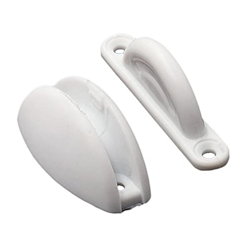 Nylon-Türstopper, Asudaro Rv-Türhalter Türverriegelungs Türstopper-Halter Türstopper-Halterung Türhalterung Clip Kit Autotürverschluss für Wohnmobil-Boot-Camping-Wohnwagen,Weiß von Asudaro