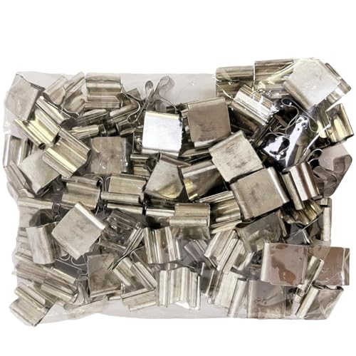 Asuinxurr 100 Stück Metalldochthalter, Dochthalter für Holzdochtkerzen Asuinxurr 100 Stück Metalldochthalter, Dochthalter für Holzdochtkerzen von Asuinxurr