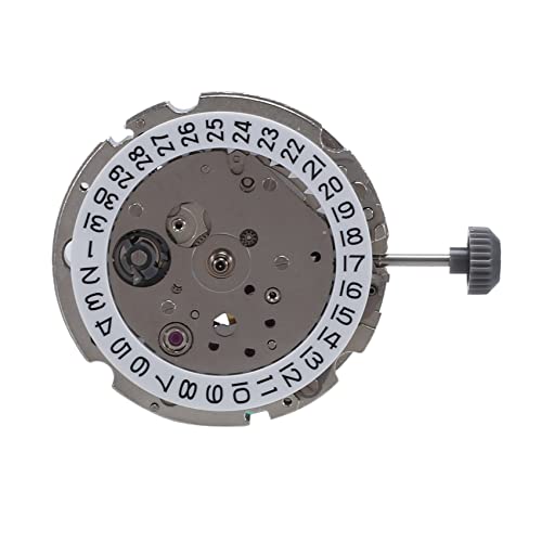 Asuinxurr 21 Juwelen für Miyota 8215 Hack Second Stop Date Window Automatisches Mechanisches Uhrwerk UhrenzubehöR von Asuinxurr
