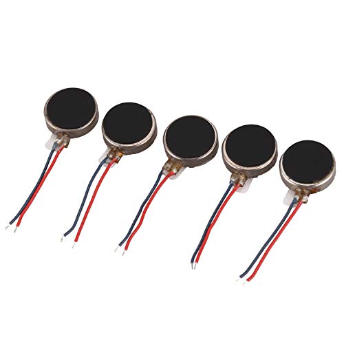 Asuinxurr 5pcs DC3V / 0.1A 1.5V / 0.05A 10 x 2.7 mm Muenze Handy Vibrationsmotor Silber Asuinxurr 5pcs DC3V / 0.1A 1.5V / 0.05A 10 x 2.7 mm Muenze Handy Vibrationsmotor Silber von Asuinxurr