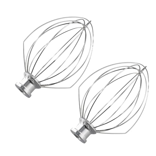 Asuinxurr für K5AWW Drahtpeitsche für KüChe 5QT 5K5SS 5KPM5 Mischer für 5 Liter Maschinen Drahtpeitsche 2 StüCk von Asuinxurr