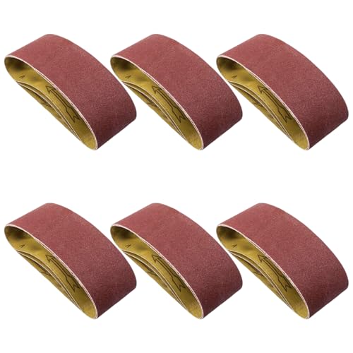 2x24-Zoll Aluminiumoxide Schleifengürtel Hochleistungsschleibiger Schleifmittel Für Holzschleifer Und Polierende Holzbearbeitungswerkzeug Schleifgürtel Für Sanders 2x24-Zoll Aluminiumoxide Schleifengürtel Hochleistungsschleibiger Schleifmittel Für Holzschleifer Und Polierende Holzbearbeitungswerkzeug Schleifgürtel Für Sanders von Asukohu