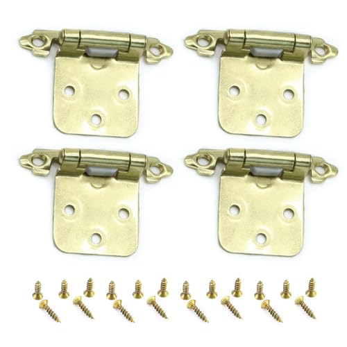 4 x Antik Schließscharniere Küchenschrank Türscharniere dekorative Hardware für Badezimmermöbel Schrank für Badezimmermöbel Schrank 4 x Antik Schließscharniere Küchenschrank Türscharniere dekorative Hardware für Badezimmermöbel Schrank für Badezimmermöbel Schrank von Asukohu