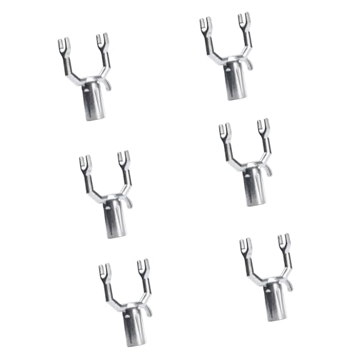 6 Stück Garten Ast Stick Obstbäume Halter Aluminiumlegierung Textur Ast für einfache Installation Obstgärten Baum von Asukohu