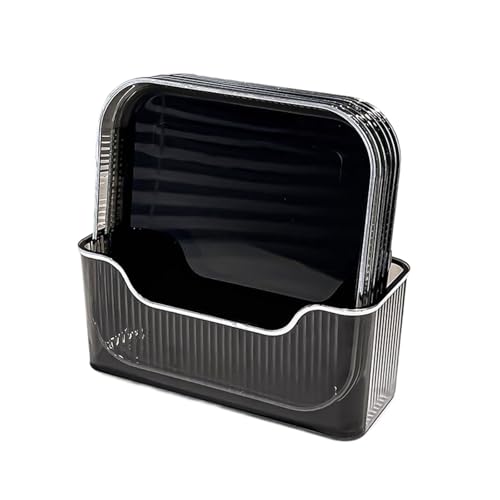 Asukohu 6 Stück PET Knochen Schüssel Set Sauce Dish Abfall Knochen Dish Geeignet für Restaurants und Verschiedene Anlässe Restaurant Teller von Asukohu